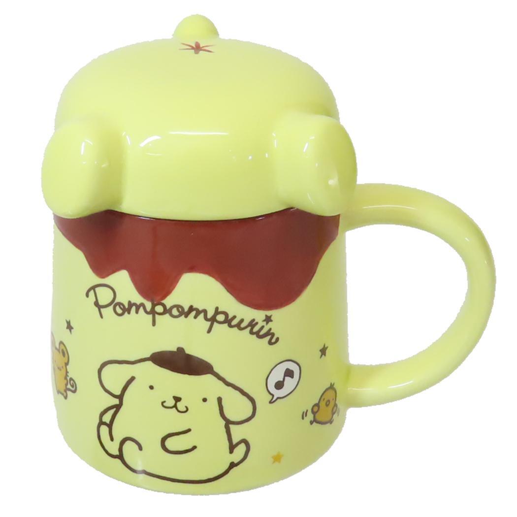 ポムポムプリン マグカップ おしりのフタ付きプリンマグ サンリオ サンアート プレゼント キャラクター グッズ