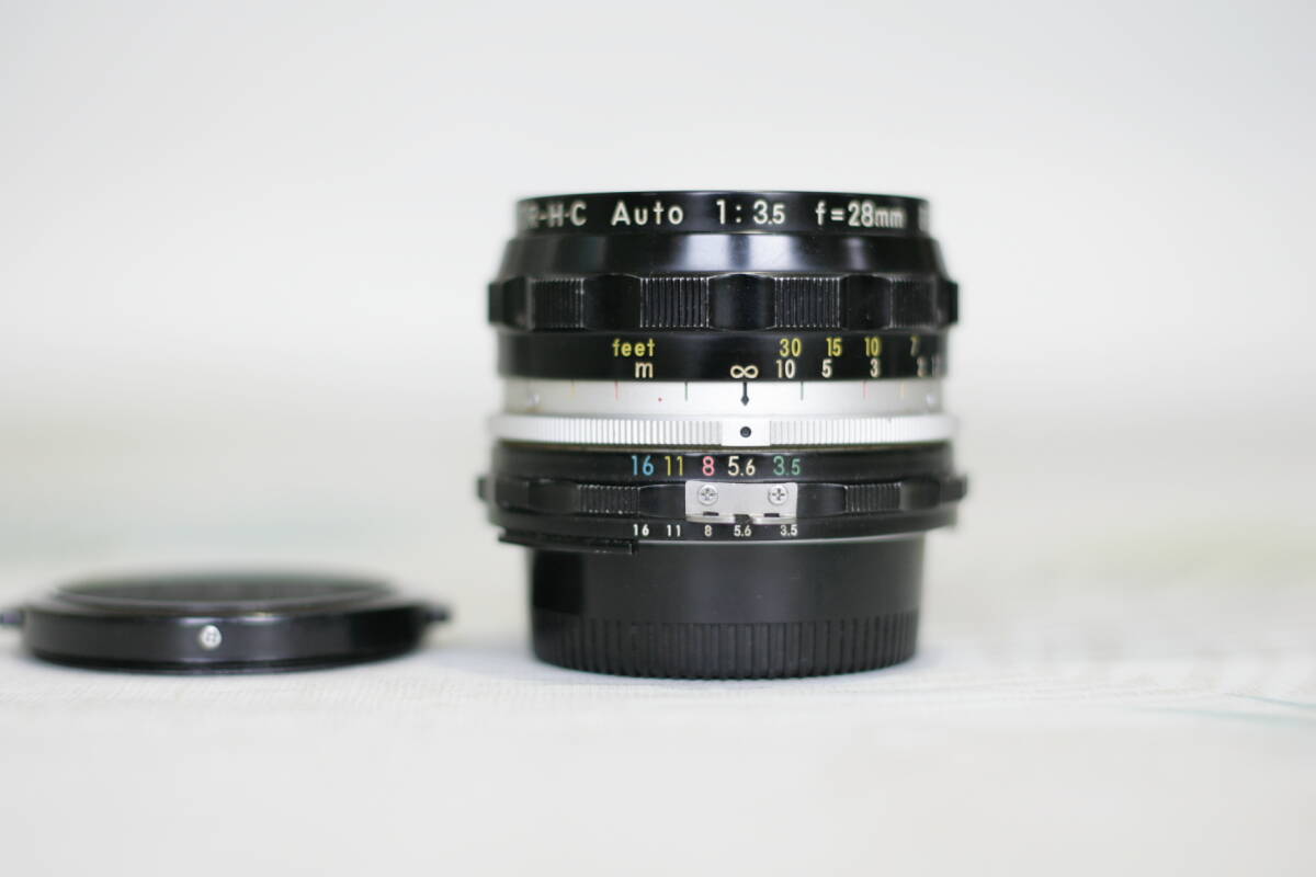 【良品】ニコン Nikon NIKKOR-H・C 28mm F3.5 Ai改（コレクション整理）