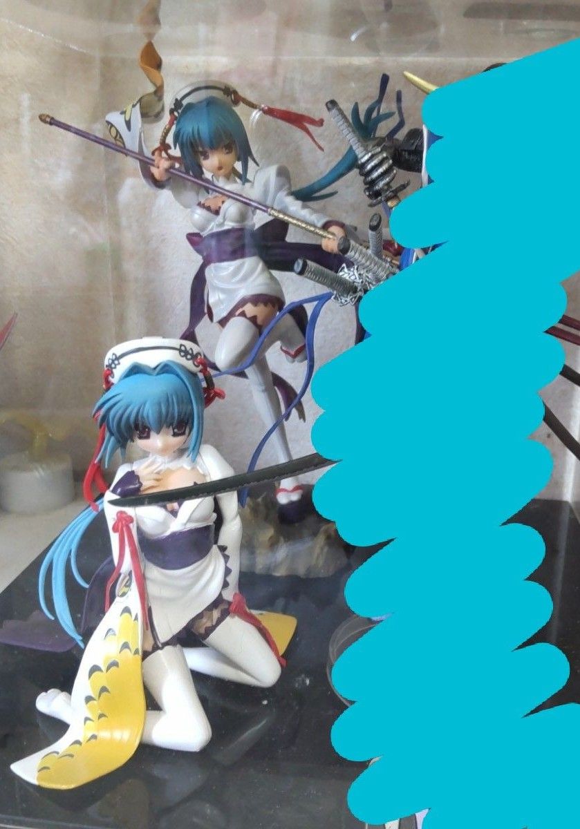 恋姫無双 趙雲 フィギュア セット 訳あり二手;物流保障;有些许损伤或污渍