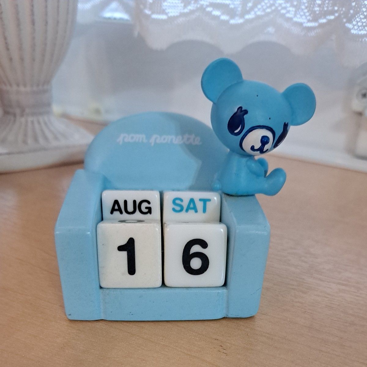 pom ponette ミントくん万年カレンダー(中古品)二手;物流保障;有些许损伤或污渍