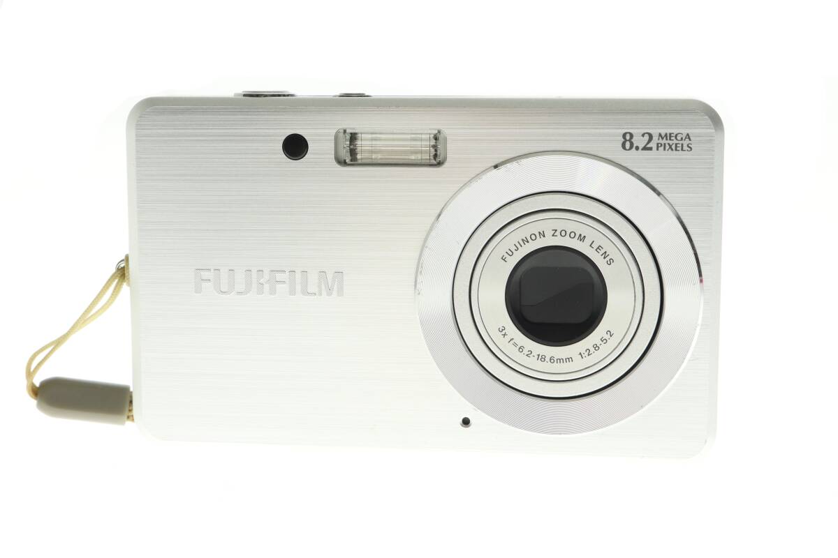 VMPD7-816-39 FUJIFILM 富士フィルム デジカメ FinePix J10 ファインピックス コンパクトデジタルカメラ シルバー シャッター確認済 中古