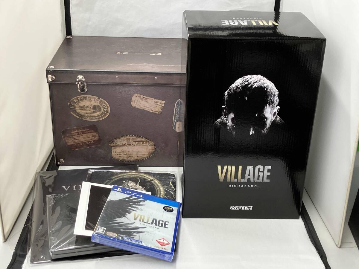 中身未開封 PS4 BIOHAZARD VILLAGE COLLECTOR'S EDITION バイオハザードヴィレッジコレクターズエディション