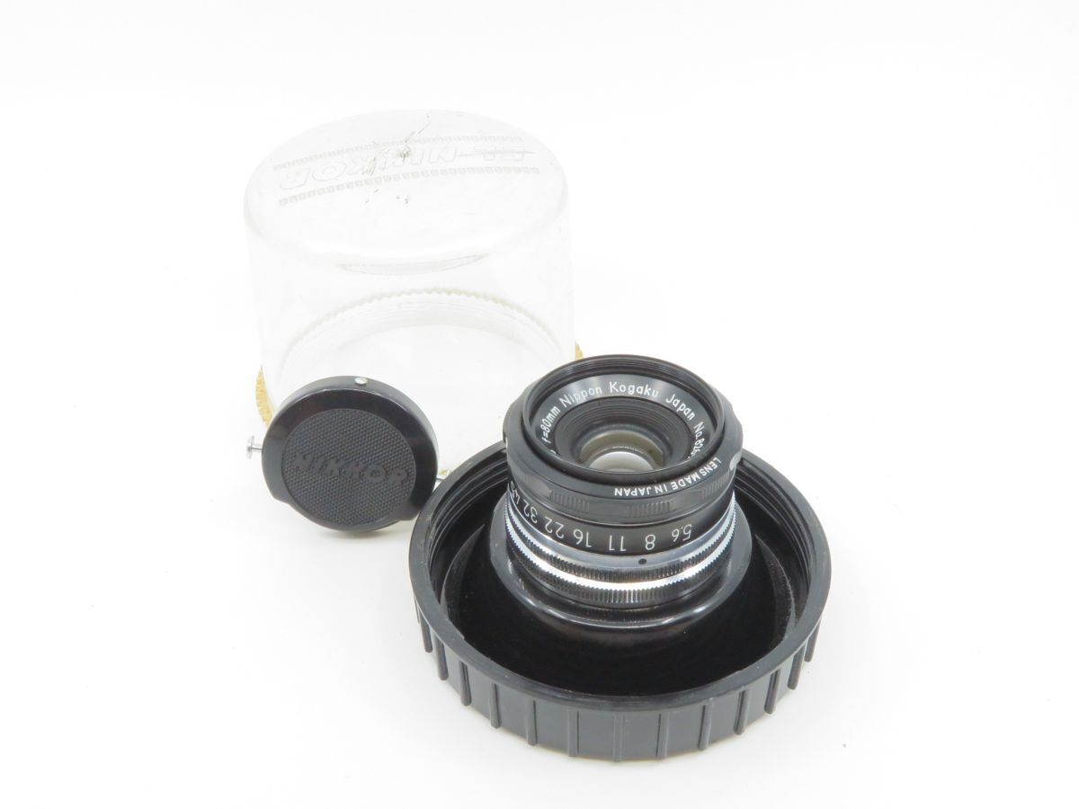 0585 Nikon EL-NIKKOR 1:5.6 f=80mm 引き伸ばしレンズ【カメラヤ】【送料700円】