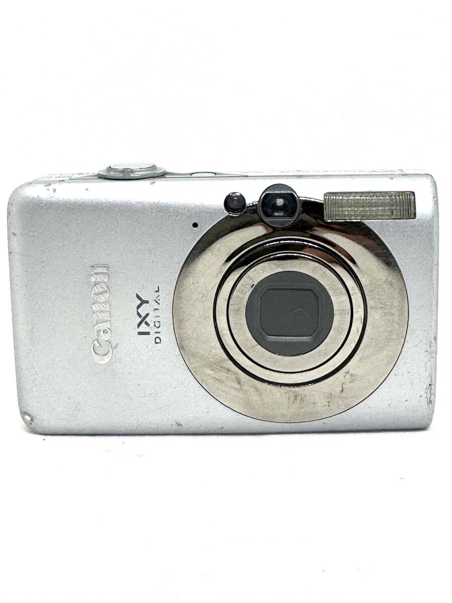 ★ジャンク品★Canonキャノン IXY DIGITAL 110 IS コンパクトデジタルカメラ コンデジ デジカメ シルバー★　#158