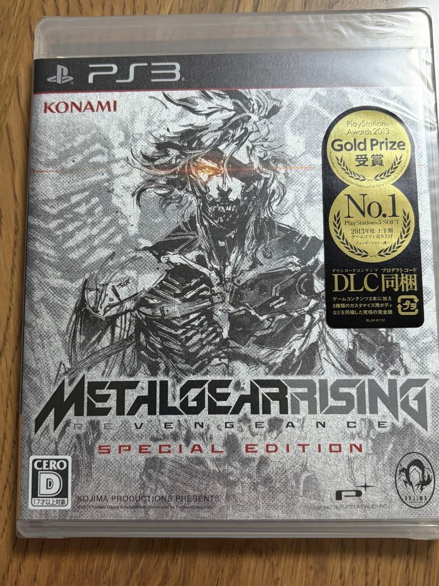 PS3 メタルギア ライジング リベンジェンス スペシャルエディション KONAMI コナミ二手;物流保障;未使用