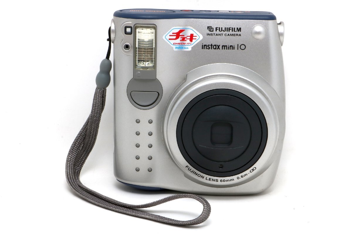 【概ね美品】FUJIFILM instax mini 10 富士フイルム チェキ インスタックス ミニ 10 ストラップ 付属 #7283