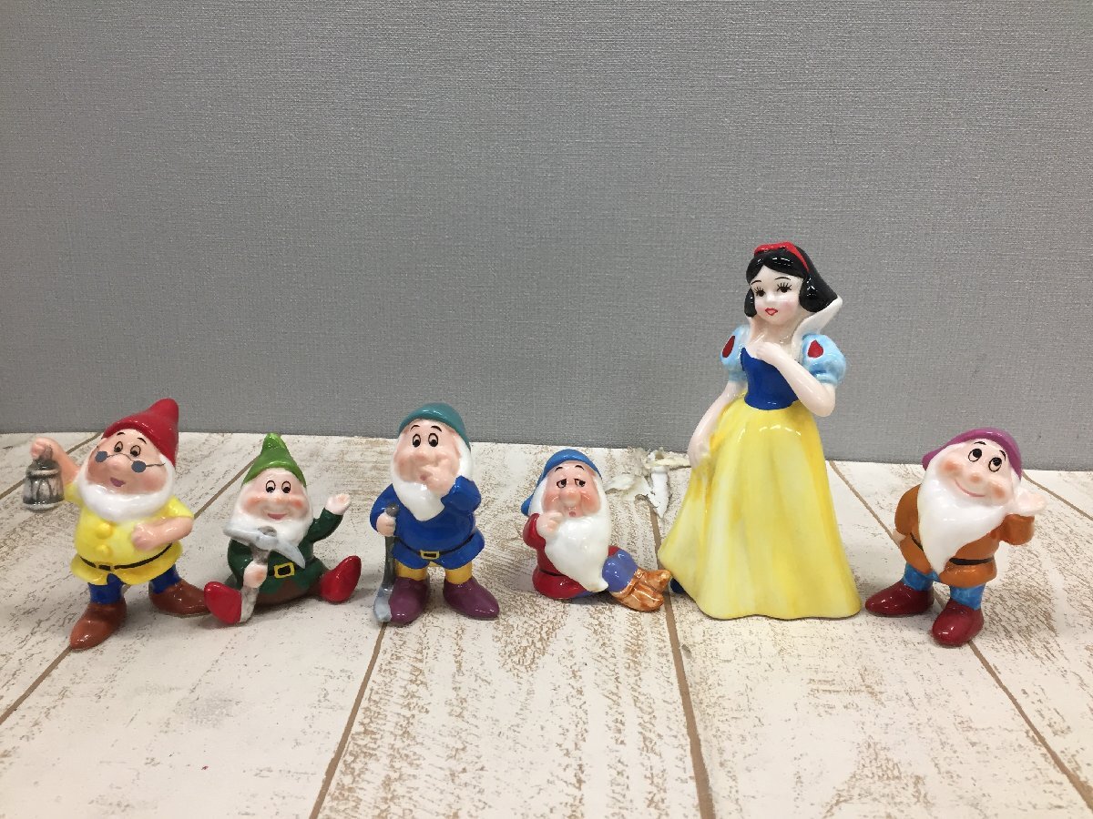 ◇ディズニー TDL 白雪姫と七人のこびと フィギュア 6点 ごきげん くしゃみ てれすけほか 4M181 【60】