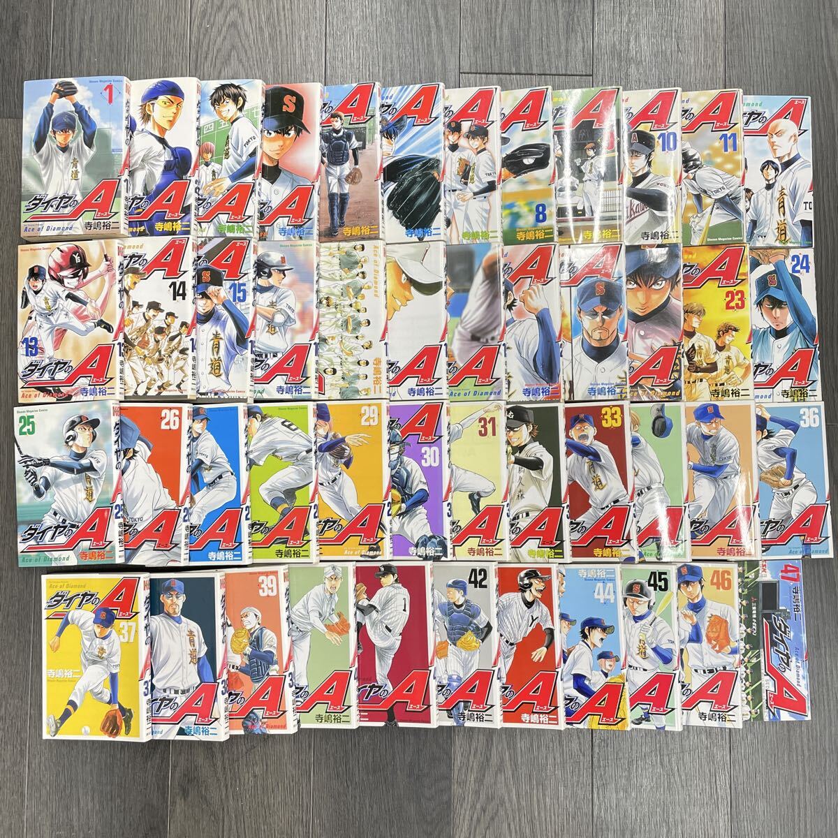 ☆ ダイヤのA 全47巻セット 寺嶋裕二 全巻 講談社 マガジン コミック 漫画 AceofDiamond 沢村栄純 小湊春市 御幸一也 降谷暁 モノトク