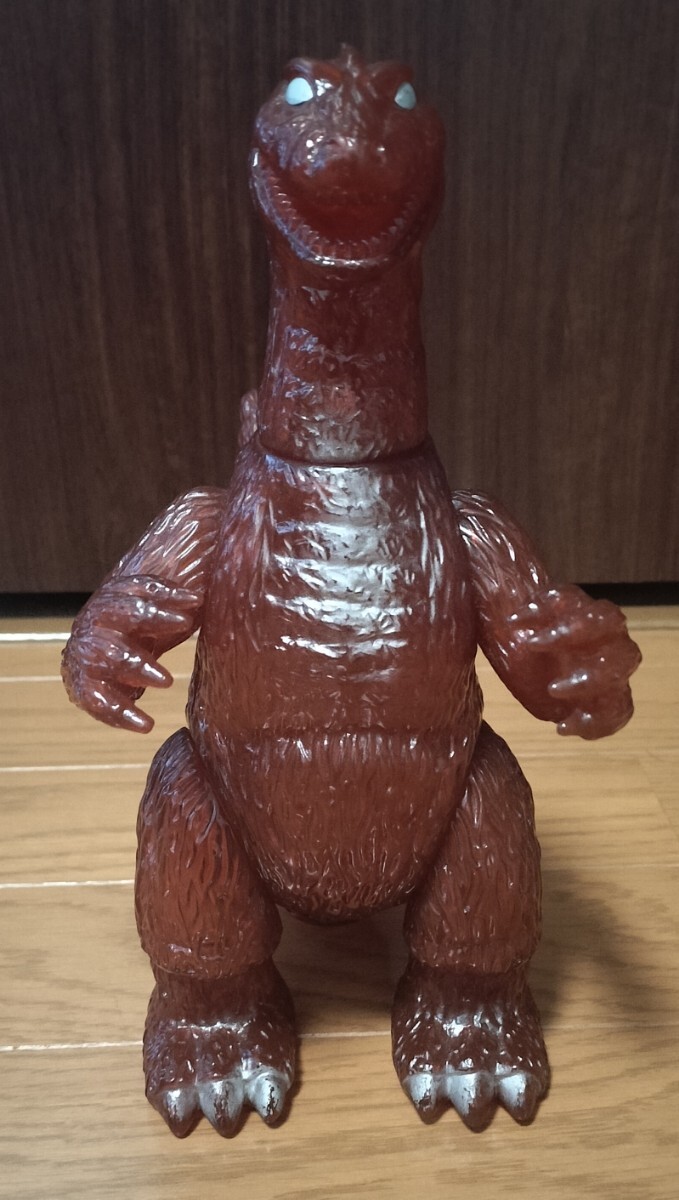 Marmit　マーミット　ソフビ　クラシック　ゴジラ　クリアレッド　赤色成型