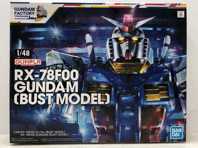 113/X845★1/48 RX-78F00 ガンダム BUST MODEL GUNDAM FACTORY YOKOHAMA限定 未組立品
