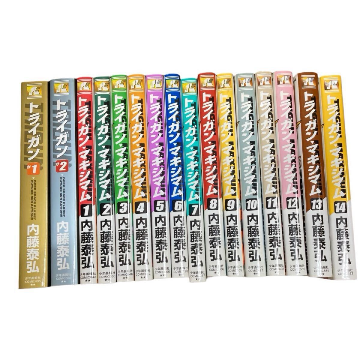 219c69 トライガン 全巻セット トライガン2巻 マキシマム14巻 内藤泰弘 TRIGUN 漫画