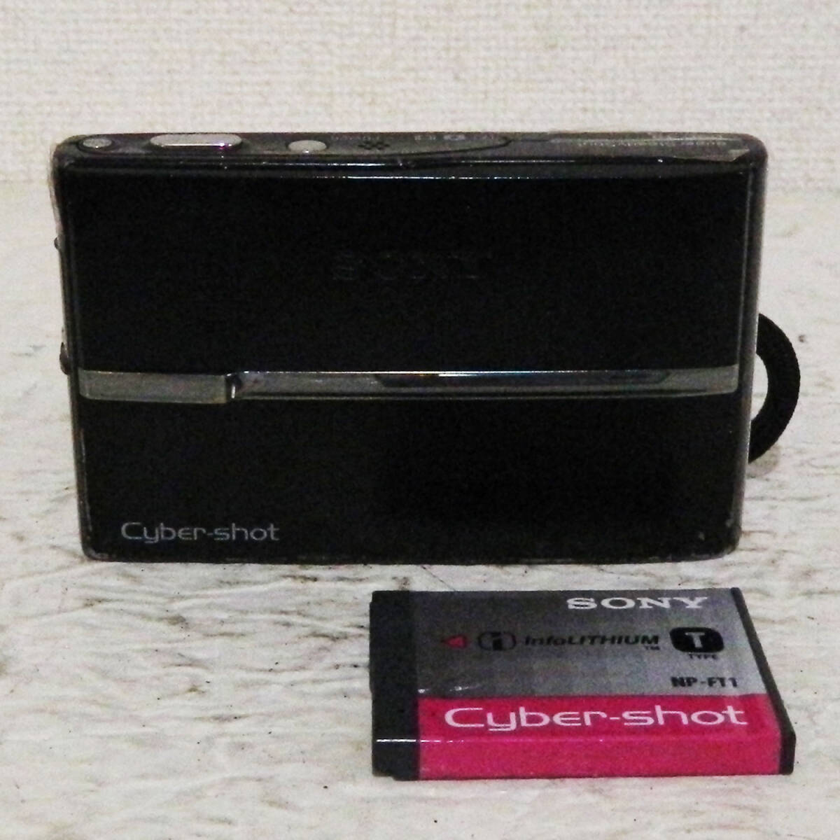 SONY DSC-T9 600万画素 光学3倍 薄型 光学式手ブレ補正 通電可 バッテリー付 現状品 同梱可