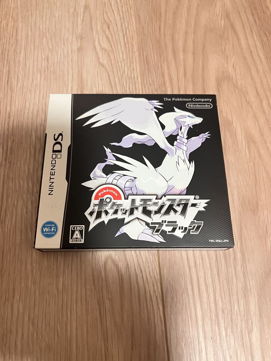 ニンテンドーDS ポケットモンスターブラック　ニンテンドー　DS ソフト二手;物流保障;没有明显的损伤或污渍