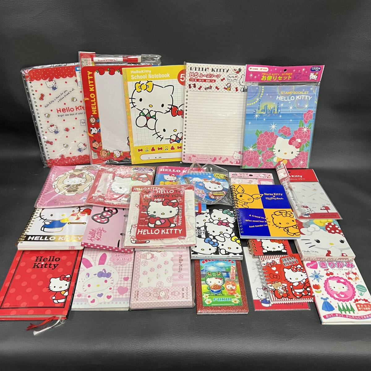 ▼サンリオ ハローキティ 大量まとめ売り 日本郵便 お便りセット 切手シート ノート レターセット ご当地キティ 福井 富士山▼ E81943