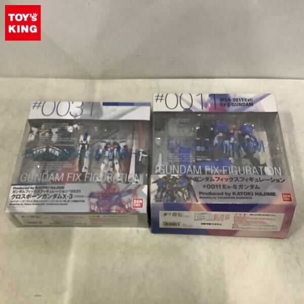 1円〜 欠品 GUNDAM FIX FIGURATION/GFF #0011 Ex-Sガンダム #0031 クロスボーンガンダムX-3