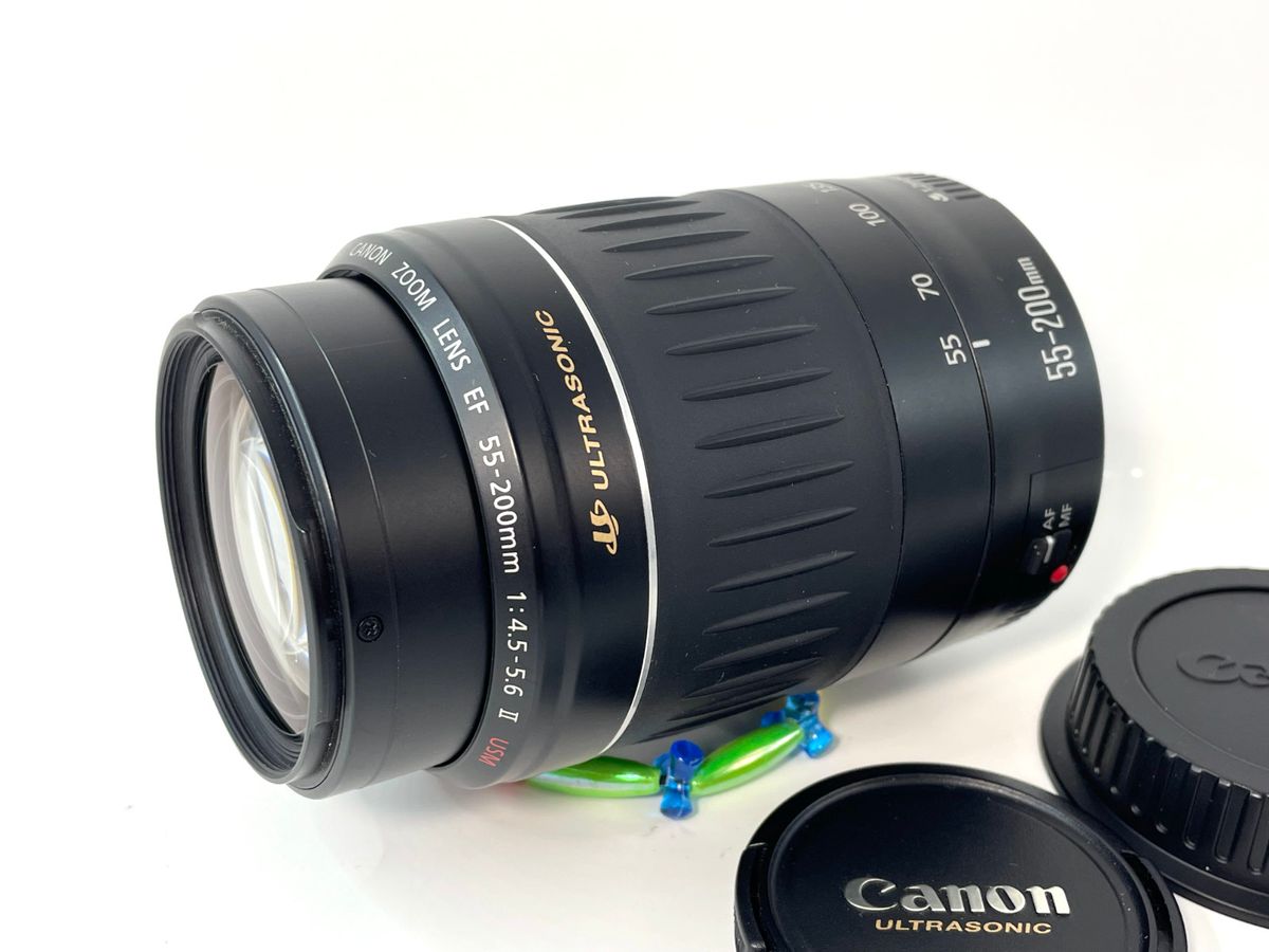 Canon EF 55-200mm 4.5-5.6 II USM #3C03 EF二手;物流保障;没有明显的损伤或污渍;易碎品