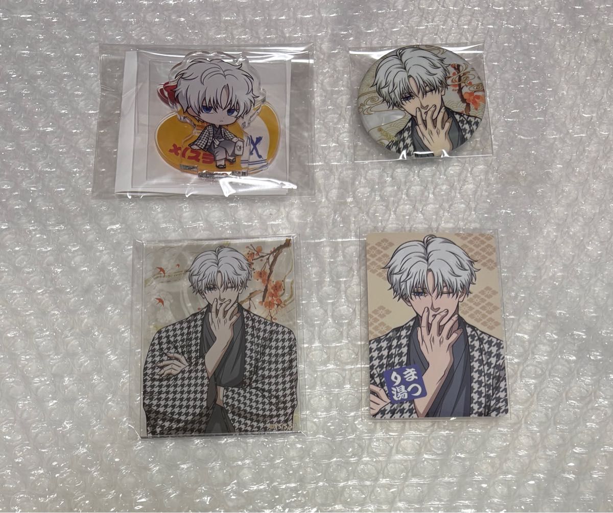 サカモトデイズ 有月 スラー まつり湯 アクリルスタンド、アクリルカード、缶バッジ、特典二手;物流保障;接近未使用