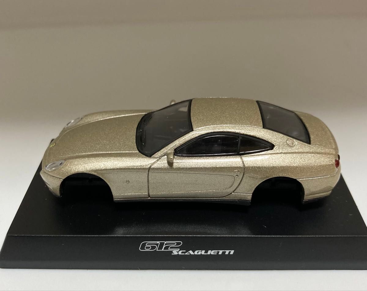 京商 1/64 フェラーリ 612 SCAGLIETTI 二手;物流保障;没有明显的损伤或污渍