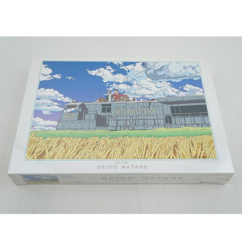 1円【未使用】Central Hobby わたせせいぞう『ふたりだけの草原鉄道』 1000ピース ジグソーパズル/67