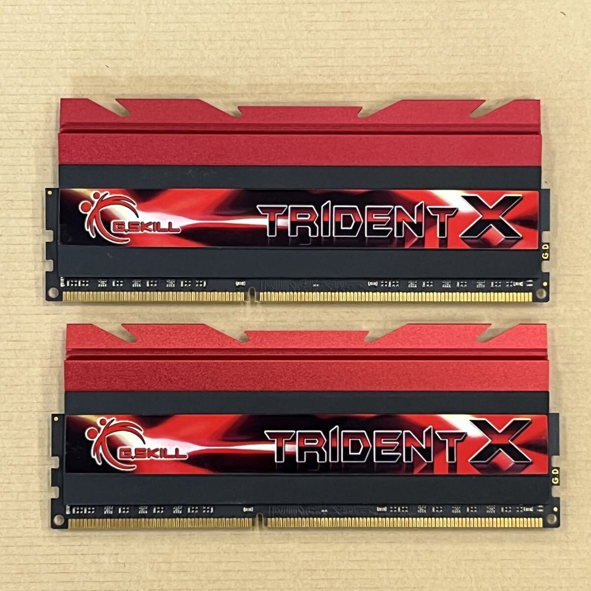 G.Skill TRIDENT X DDR3-2666 8GB×2枚 合計16GB デスクトップ用メモリ②