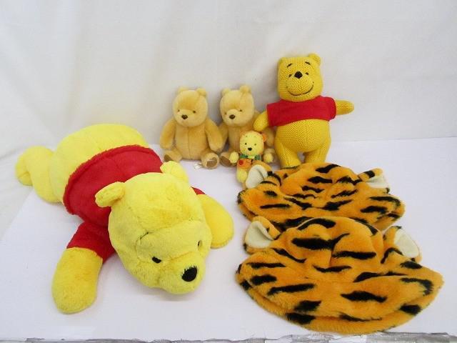 ディズニー プーさん ティガー のみ ハロウィン 他 ぬいぐるみバッジ ぬいぐるみ 等 グッズセット 【まとめ売り 中古