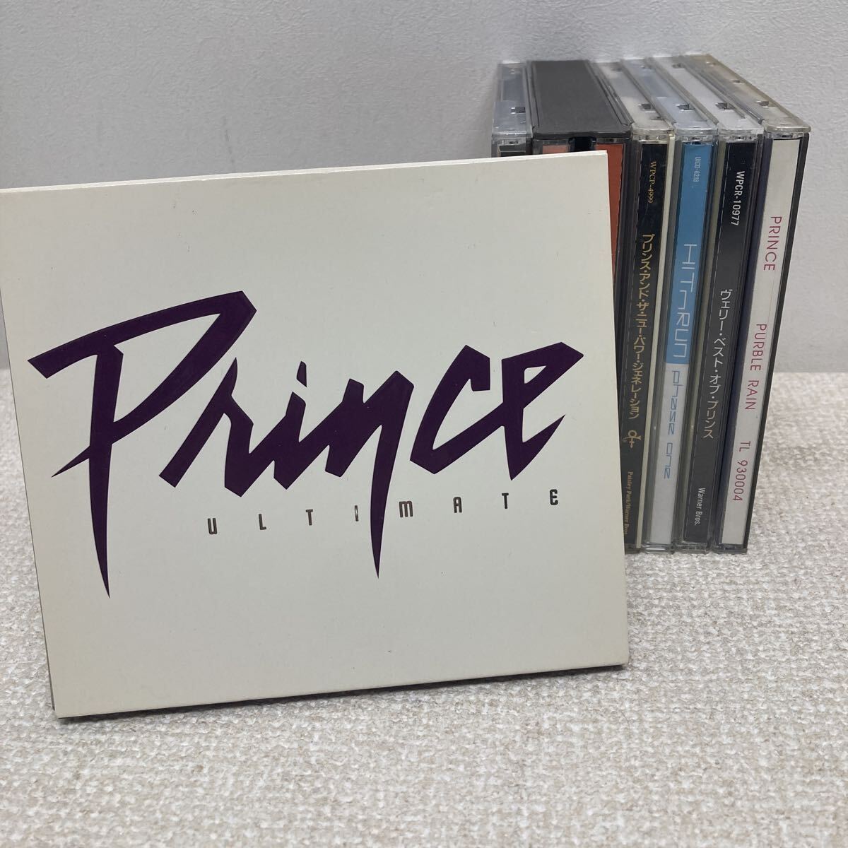 I0413K3 まとめ★プリンス PRINCE CD 7巻セット 音楽 洋楽 ロック / ULTIMATE / HITNRUN / PURBLE RAIN / emancipation 他