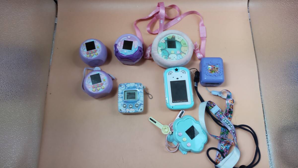 【D055】8点セット タカラトミー ぷにるんず ぷにすたる すみっコぐらし すみっコキャッチ とびだせキュービッツ アイドルパピー 