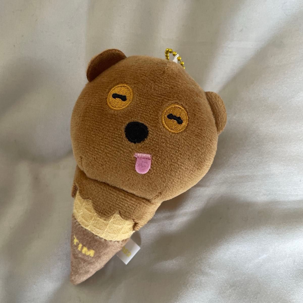 ミニオン ティム ぬいぐるみ キーホルダー アイスクリーム二手;物流保障;没有明显的损伤或污渍