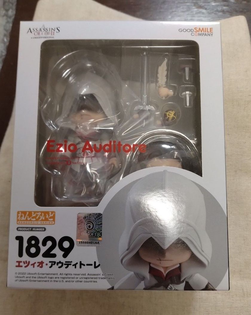 ねんどろいど エツィオ・アウディトーレ アサシンクリード2 アサクリ フィギュア二手;物流保障;接近未使用