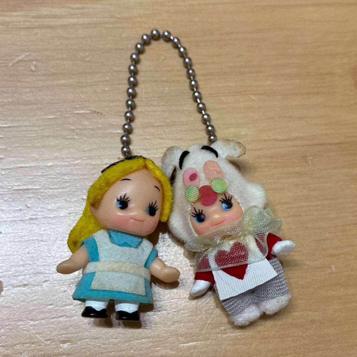 希少　キューピーコスチューム着ぐるみ　アリス　時計うさぎ　平成レトロ　キーチェーン　コスプレ　ご当地二手;物流保障;有损伤或污渍;易碎品