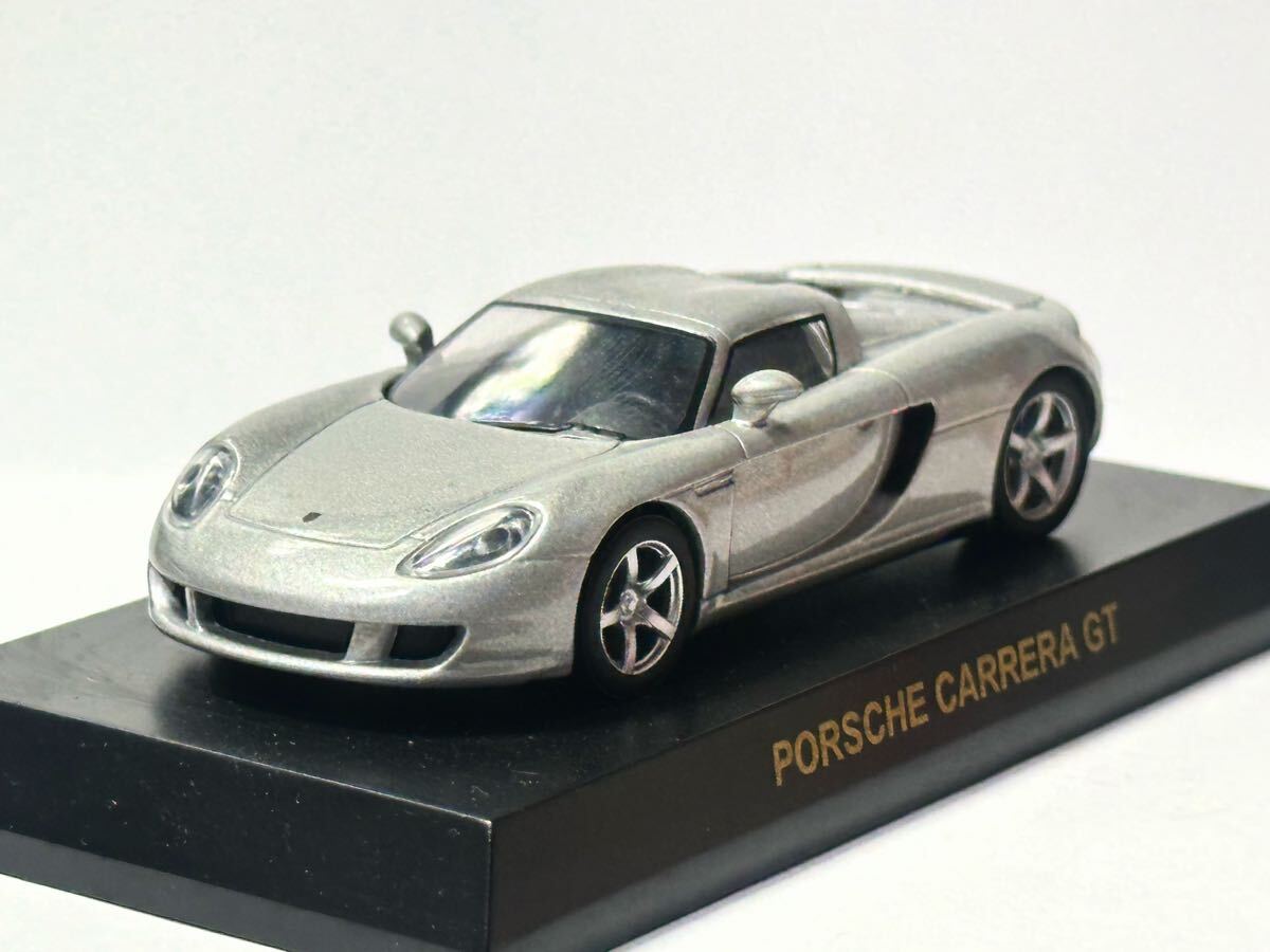 京商　サークルKサンクス 1/64 ポルシェミニカーコレクション4「PORSCHE CARRERA GT」ポルシェ カレラGT シルバー　Kyosho 美品ルース
