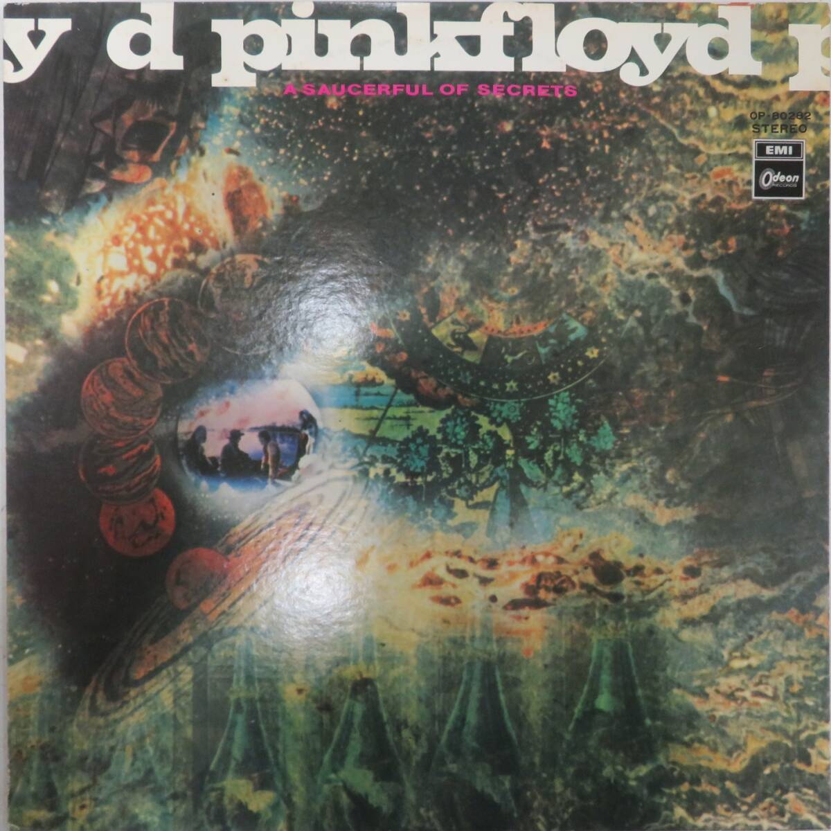 A00623410/●1F5700 / LP/ピンク・フロイド (PINK FLOYD)「A Saucerful Of Secrets 神秘 (OP-80282・サイケデリックロック)」