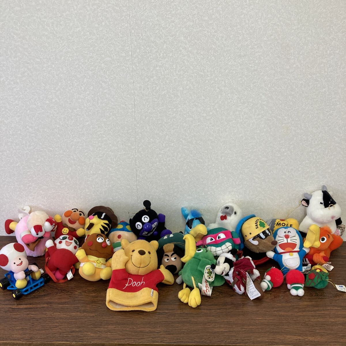 ぬいぐるみ ディズニー ぷ―さん アンパンマン ドラえもん 動物 UFOキャッチャー 大量 20点以上