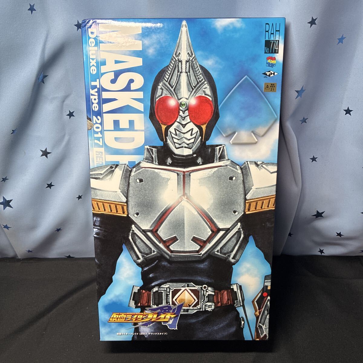 qtno メディコムトイ リアルアクションヒーローズ RAH 仮面ライダーブレイド 仮面ライダー剣 DXタイプ 2017デラックスタイプ