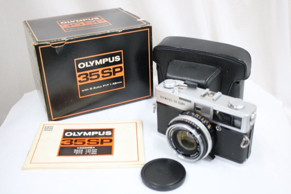 【返品保証】 【元箱付き】オリンパス Olympus OLYMPUS-35 SP G.ZUIKO 42mm F1.7 レンジファインダー カメラ e12151