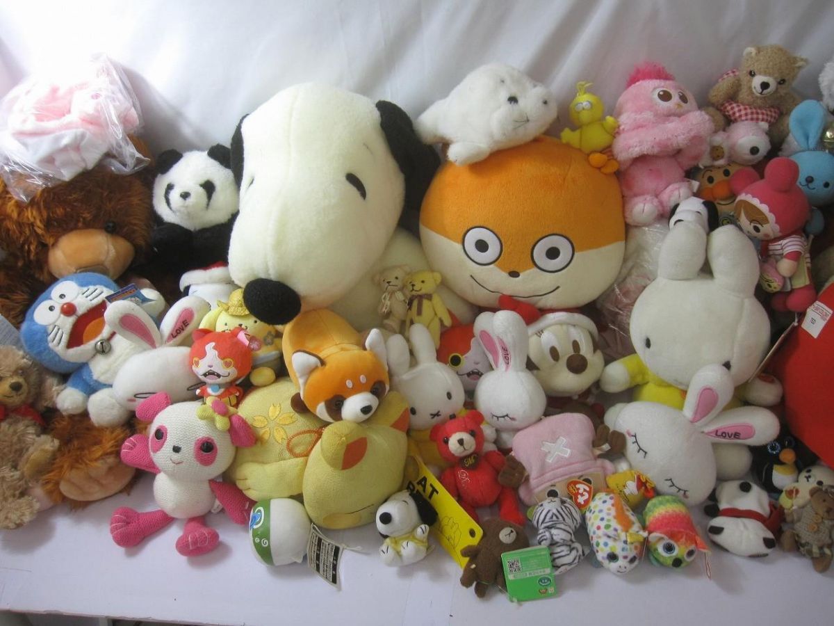 ホビー 妖怪ウォッチ アンパンマン ドラえもん 他 ぬいぐるみ マスコット 等 グッズセット 【まとめ売り 動作未確】