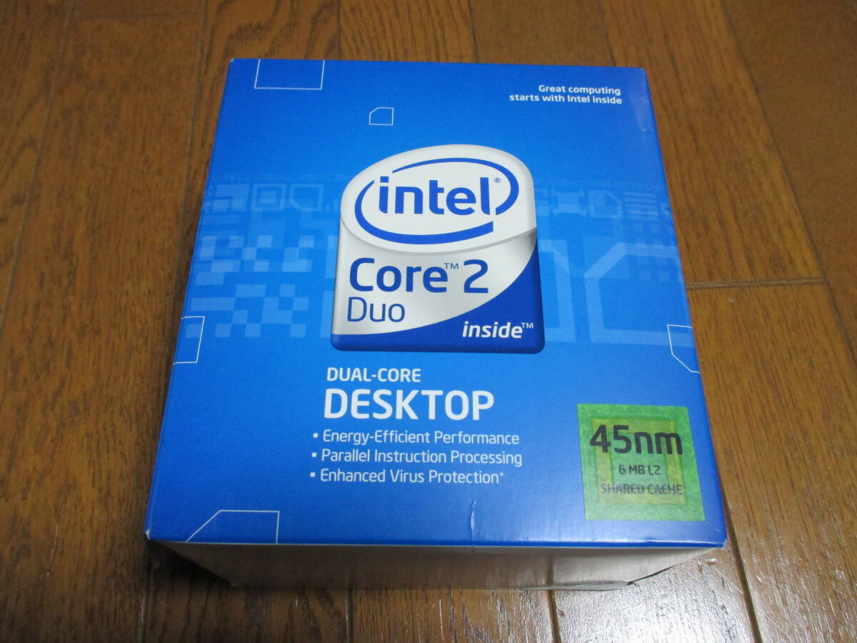 ☆Core2 Duo Intel CPU E8400 LGA775☆ CPUクーラー付き 箱ありUSED品 動作確認済み