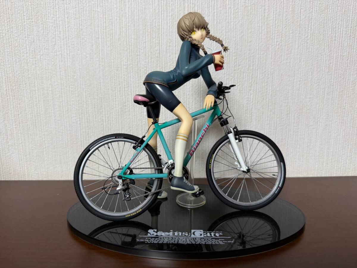 ＜中古＞シュタインズ・ゲート 阿万音鈴羽＆マウンテンバイク フィギュア 1/8スケール ALTER