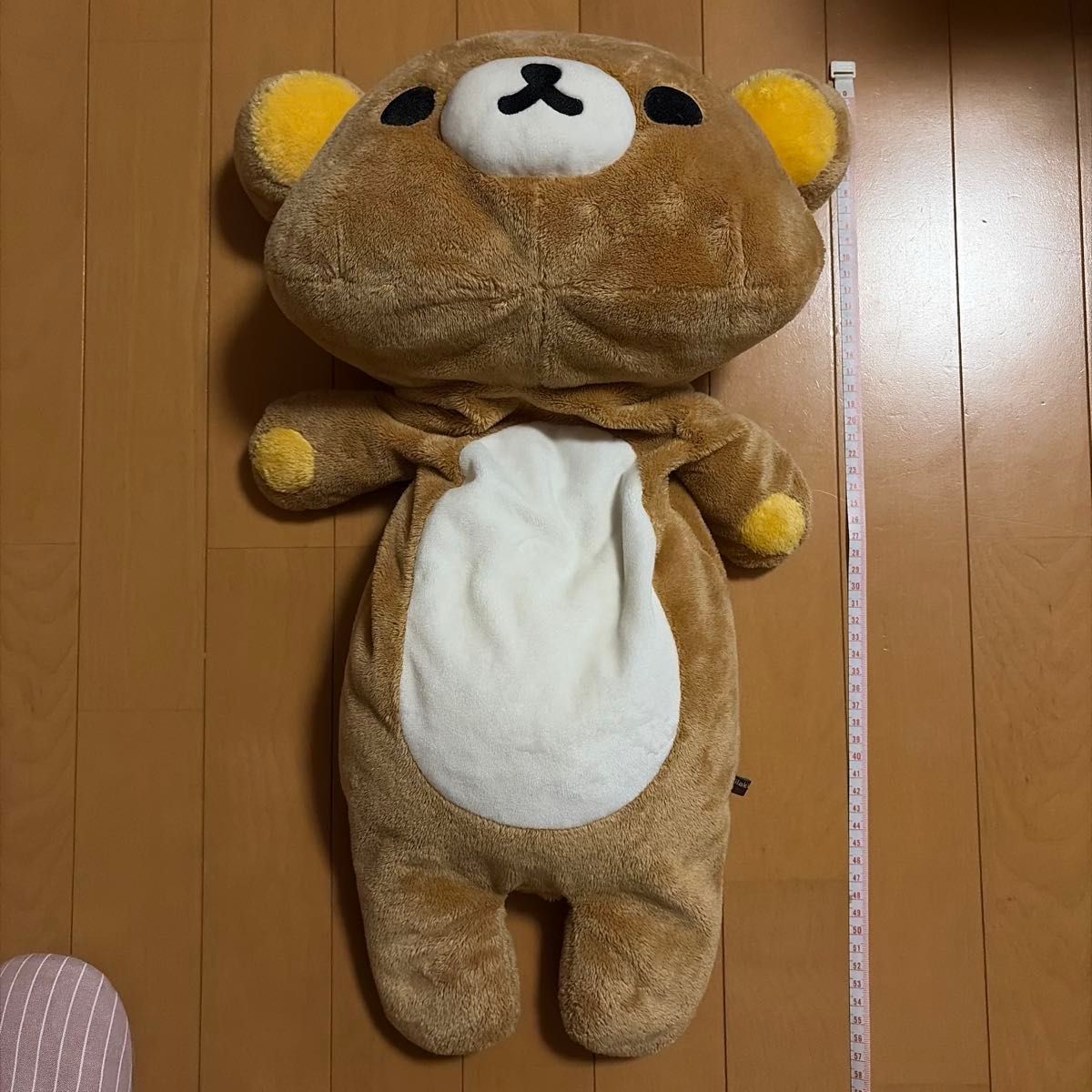 リラックマ ぬいぐるみ 特大サイズ ブラウン 約60cm二手;物流保障;没有明显的损伤或污渍