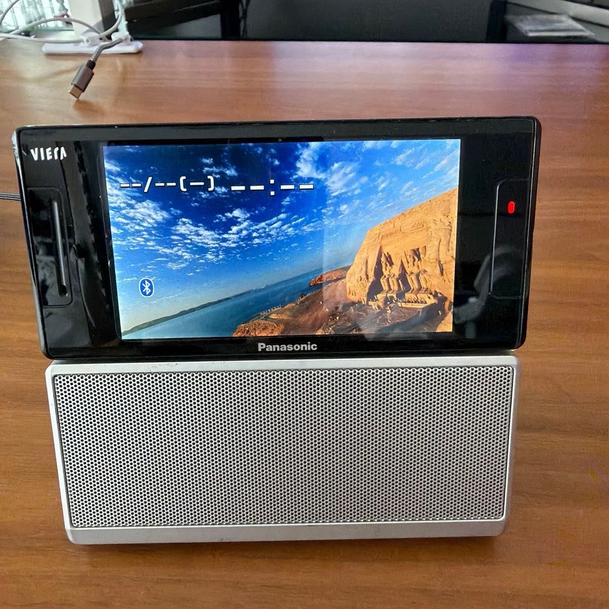 VIERA携帯　ガラケー　P905iTV 初期化済み Panasonic パナソニック二手;物流保障;有些许损伤或污渍;航空禁运