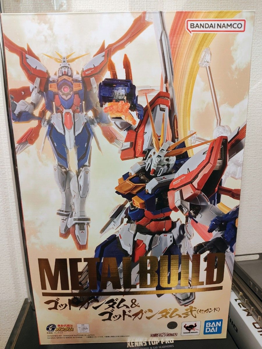 METAL BUILD ゴッドガンダム＆ゴッドガンダム弐（セカンド）　二次二手;物流保障;没有明显的损伤或污渍
