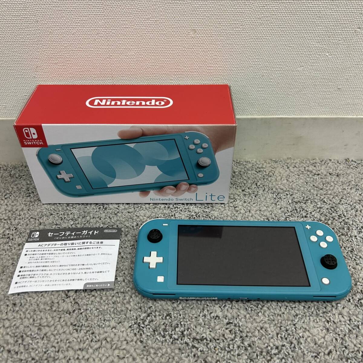 送料800円～ ジャンク Nintendo Switch Lite HDH-001 任天堂 スイッチライト SN.XJJ10016761055 管理S