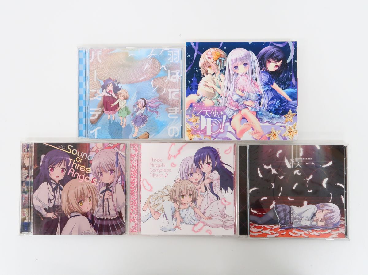 YC3235/CD 5枚セット 天使の3P/ドラマCD・Sound Of Three Angels・主題歌など