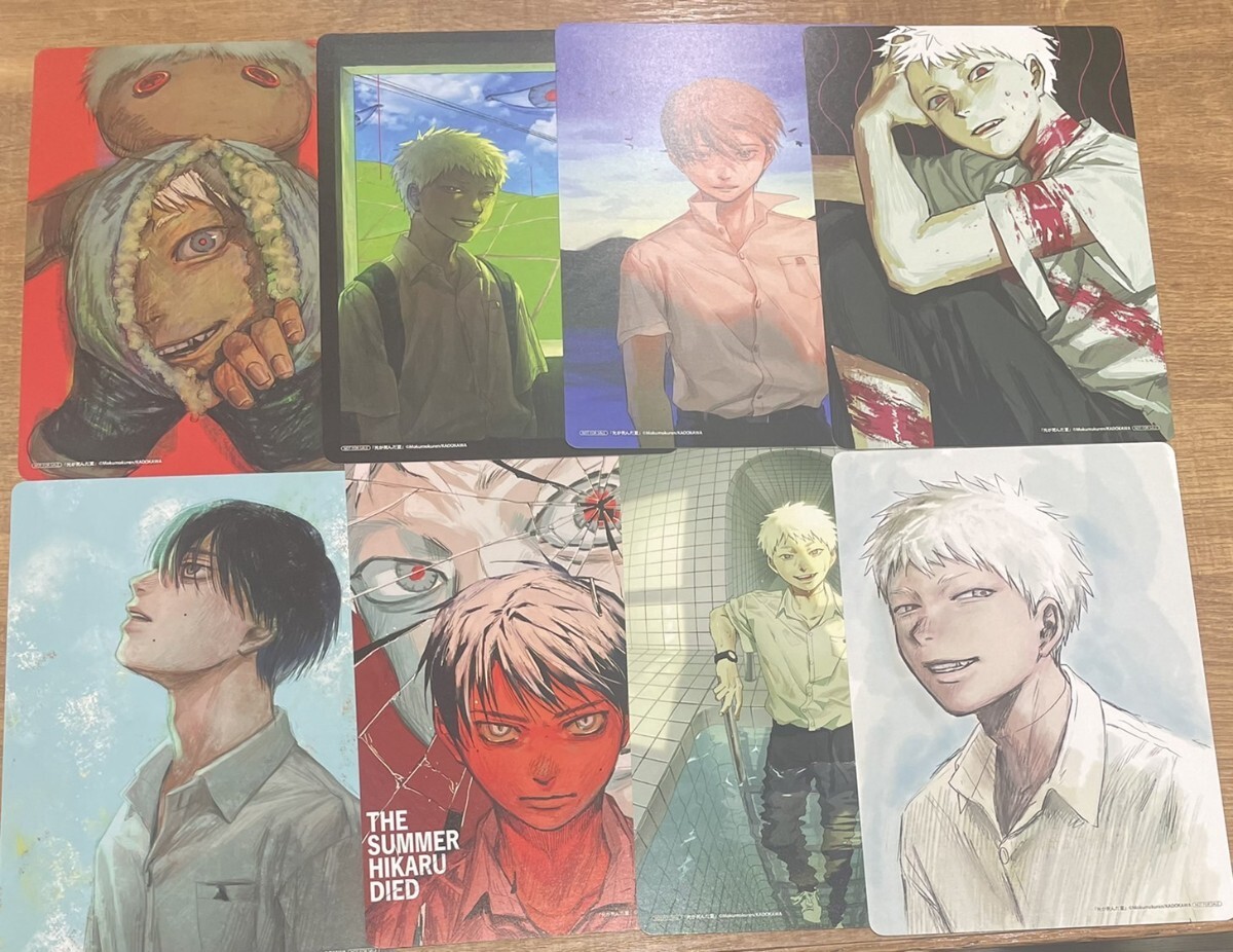 ビジュアルボード全8種フルコンプセット【新品】光が死んだ夏 アニメイト2026二手;物流保障;未使用