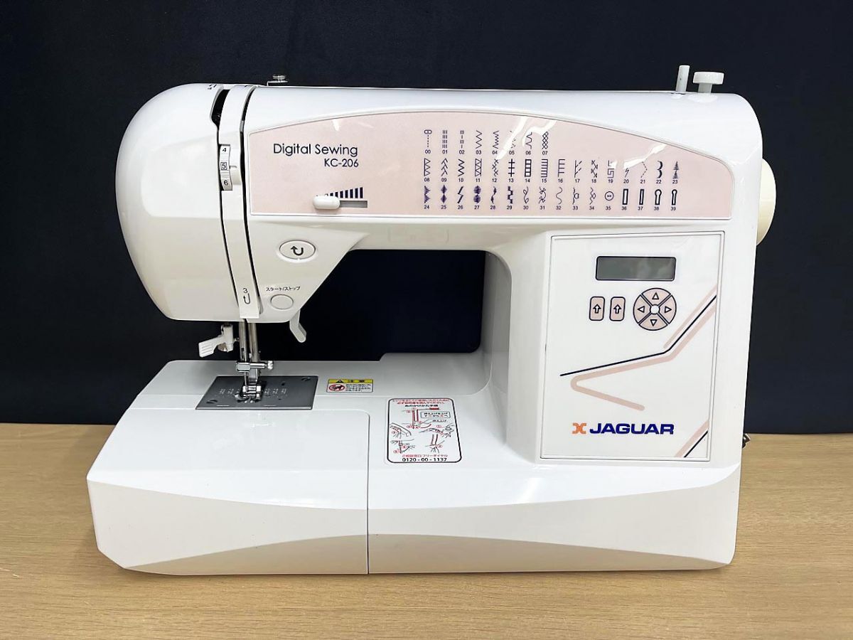 【現状品】JAGUAR ジャガー コンピューターミシン KC-206