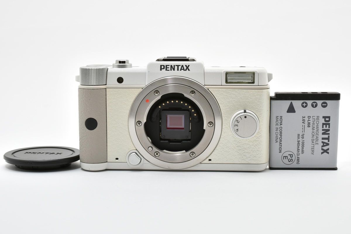 ★極上品★ ペンタックス PENTAX Q ボディ ホワイト #5399W0744