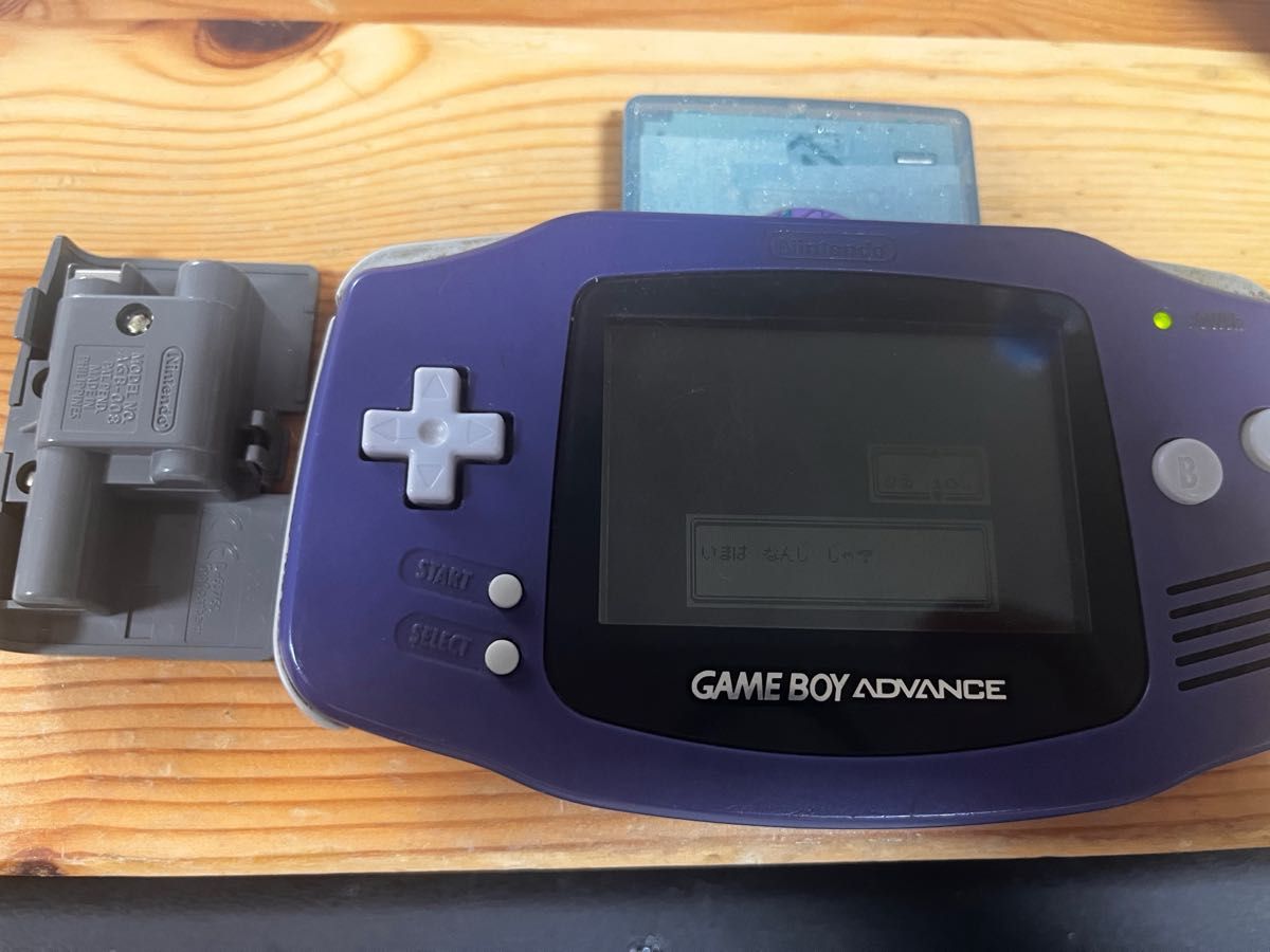 任天堂 ゲームボーイアドバンス 本体 バイオレット GBA二手;物流保障;没有明显的损伤或污渍;易碎品;航空禁运