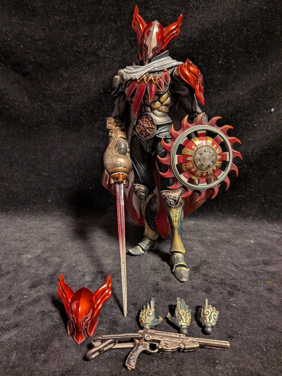 S.I.C. アポロガイスト! パーツ付! 仮面ライダーX怪人二手;物流保障;没有明显的损伤或污渍
