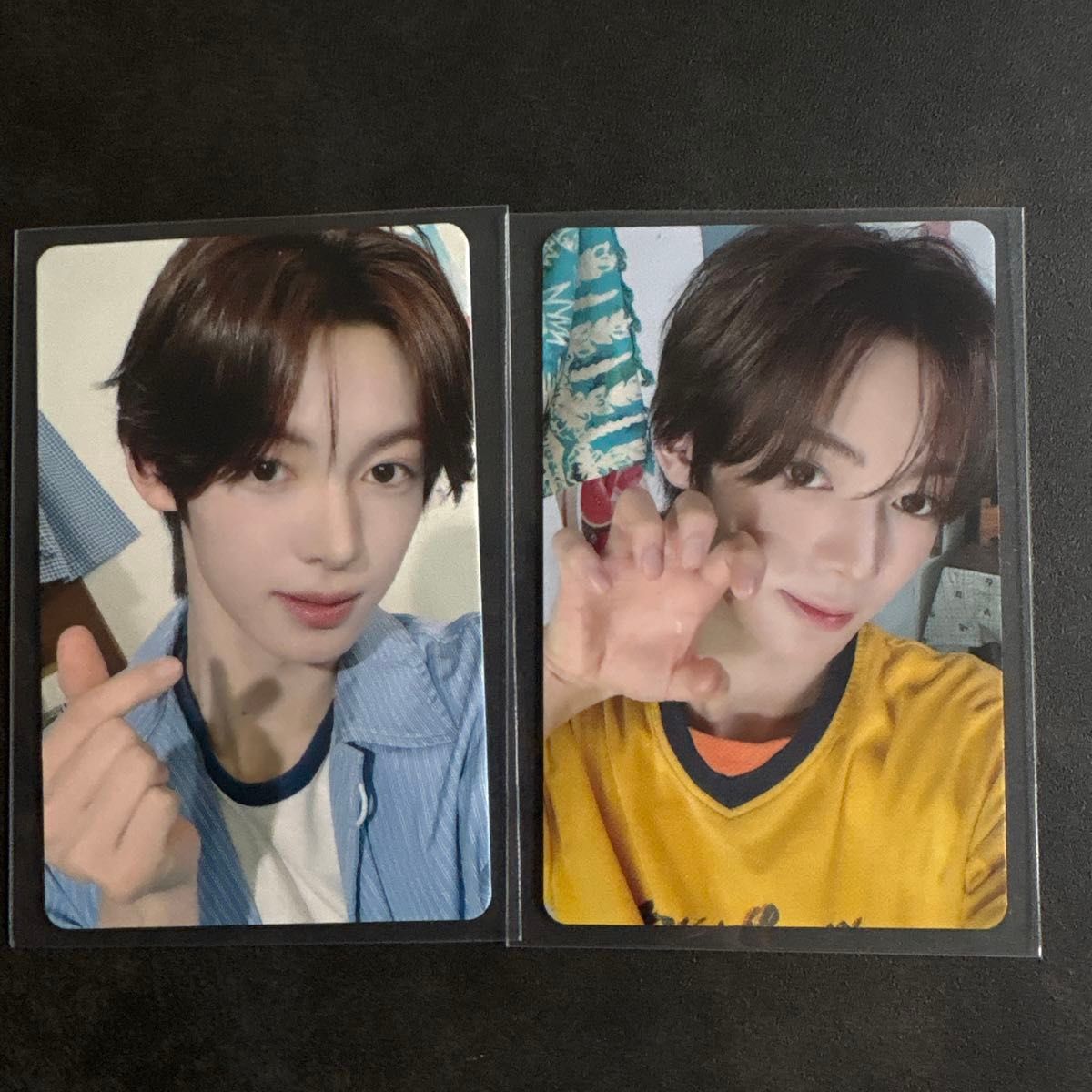 TWS Japan 2nd Single 「SODA SODA」POP-UP STORE PHOTO CARD ハンジン２枚セット二手;物流保障;未使用