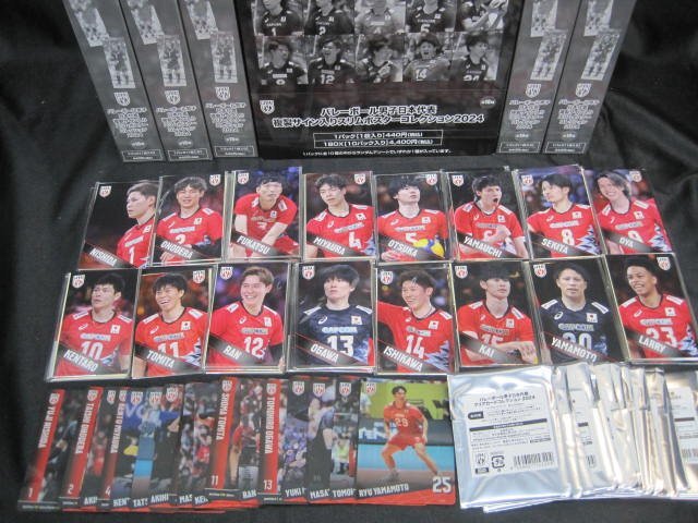 ★h☆バレーボール男子日本代表　スリムポスター　ステッカー　クリアカード　まとめて